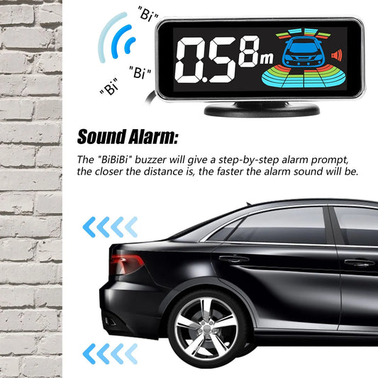 Car Parking Sensor with Digital LED Display