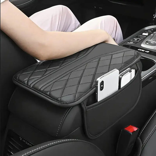 Luxury Car Armrest Cushion with Storage