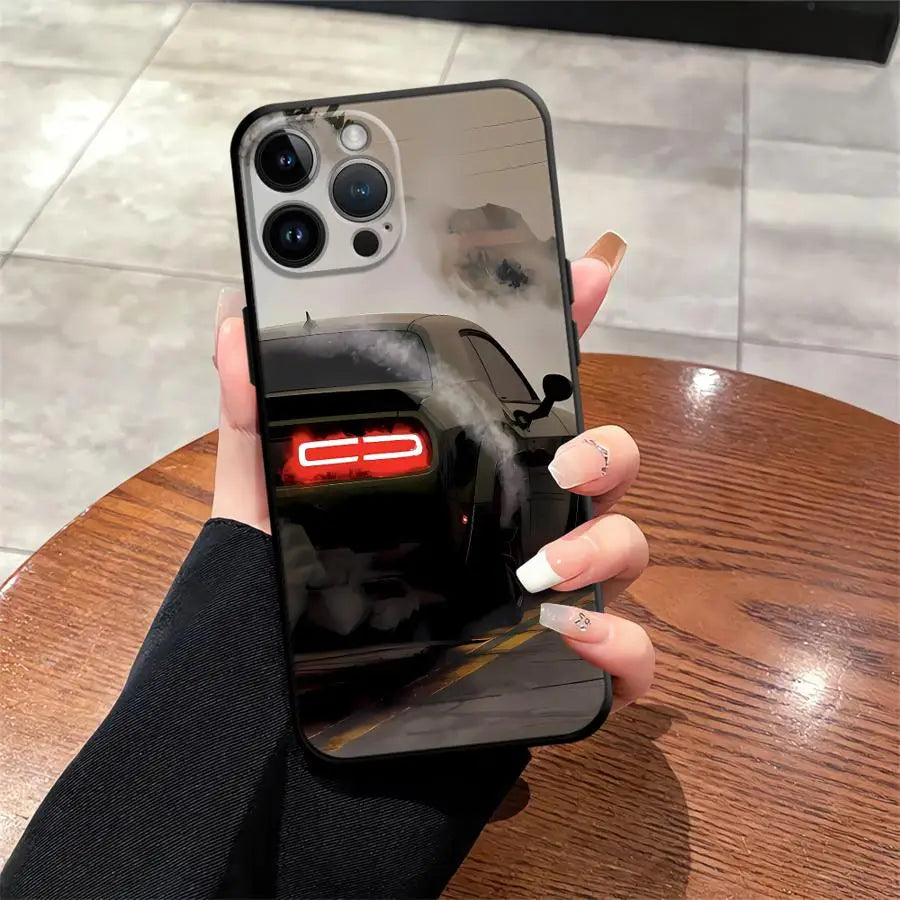 Cool Car Soft iPhone Case