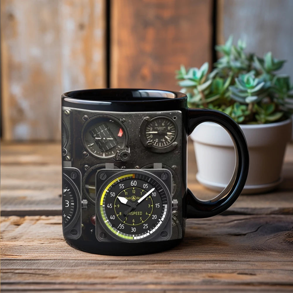 Cockpit Instrument Design Mug