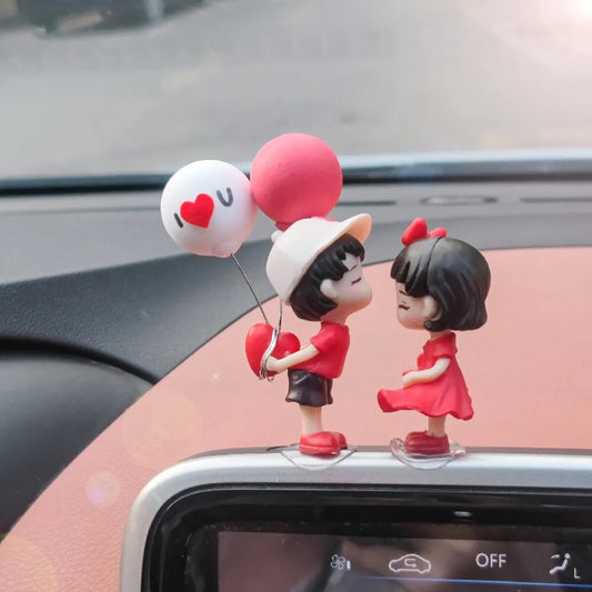 Romantic Couple Dashboard Ornament