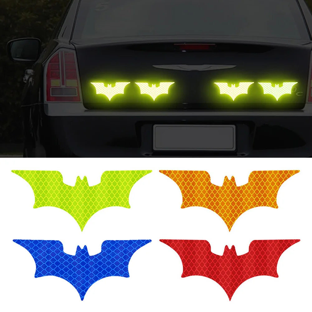 3PCS/Set Bat Car Reflective Sticker
