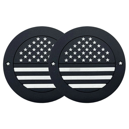 American Flag Cup Holder Coasters