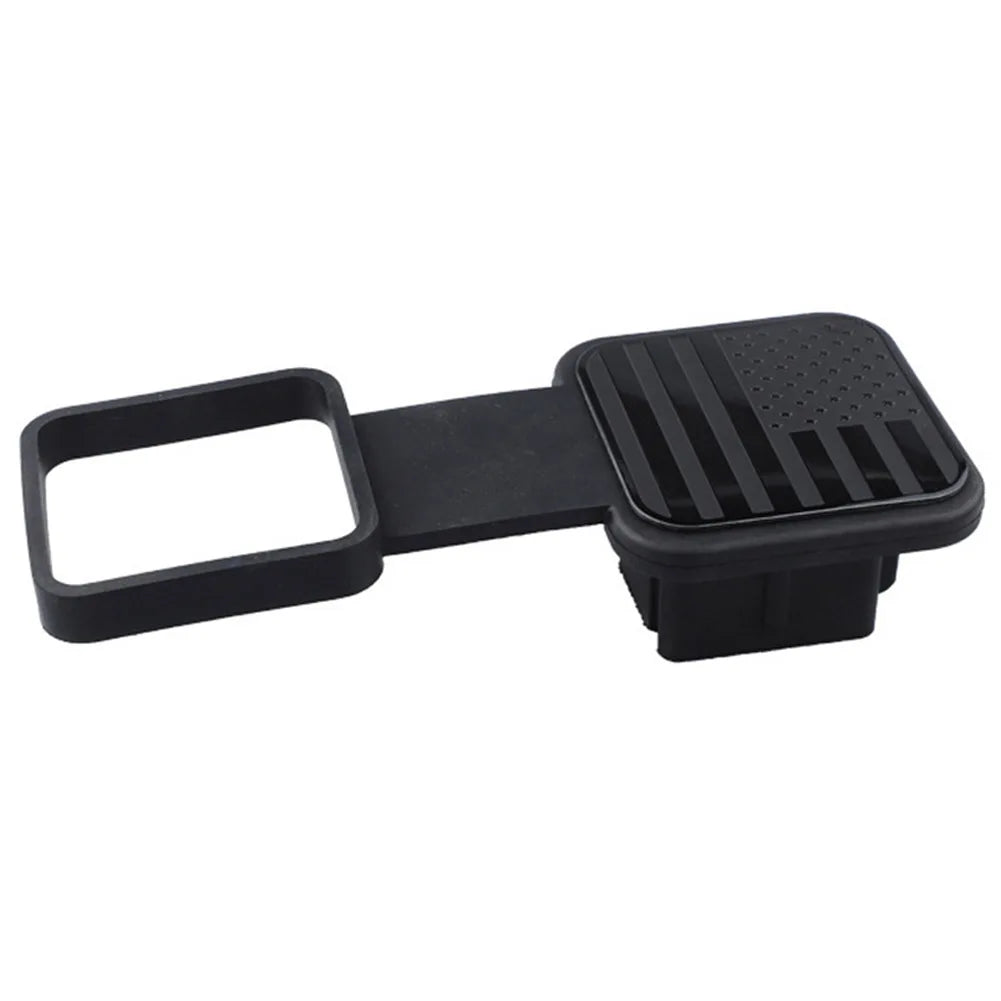 US Flag Plug Trailer Hitch Cover