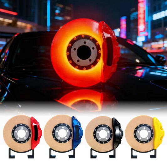 Lampada da tavolo illuminata per disco freno
