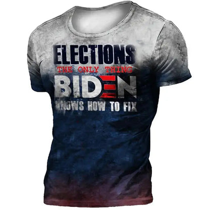 Men's Racing T-Shirt Cotton