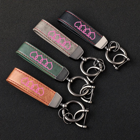 Keychain in pelle di lusso