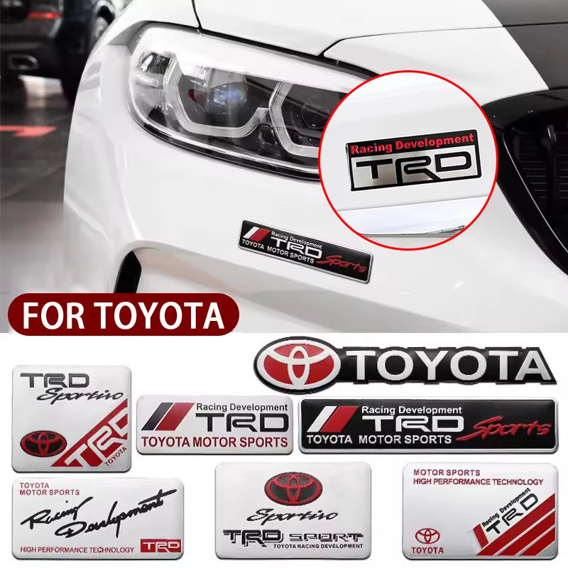 Ensemble d'autocollants TRD Performance