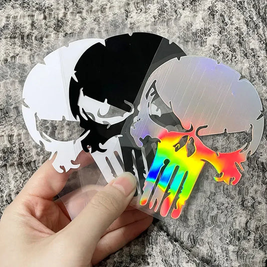 Punisher Skull Car Sticker