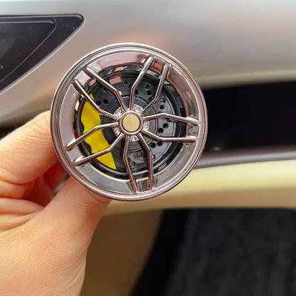 Rotating Magnetic Car Aroma Diffuser – Gyroscope Fingertip Style
