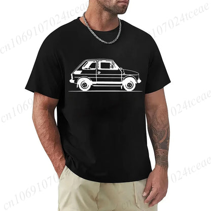 Old Car Print Man Fashion T-Shirt
