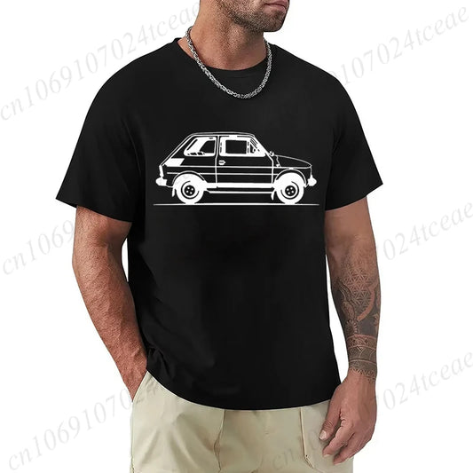 Old Car Print Man Fashion T-Shirt