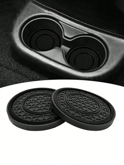 2Pcs Universal Car Cup Coasters 