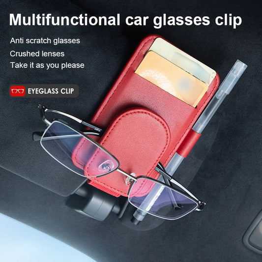 Multifunctional Car Glasses Clip