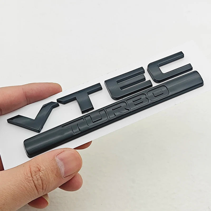 VTEC Turbo Emblem
