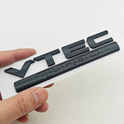 VTEC Turbo Emblem