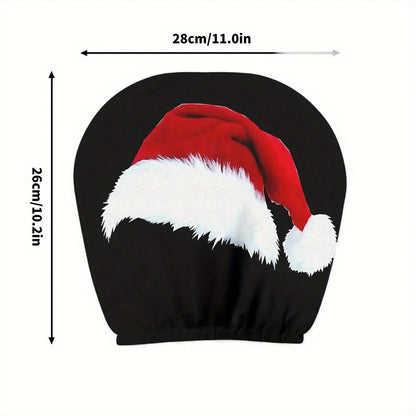 2PC Halloween Face Printed Car Pillow 