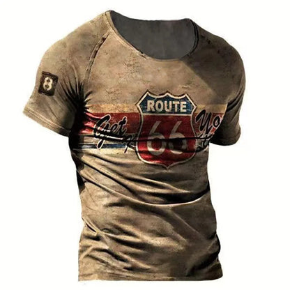 Men's Racing T-Shirt Cotton