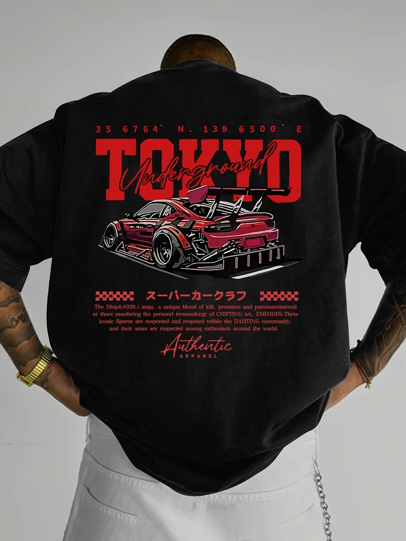Tokyo Street Racing Grafik-T-Shirt