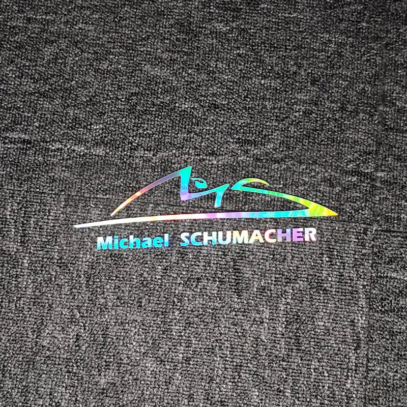 Michael Schumacher Reflective Sticker