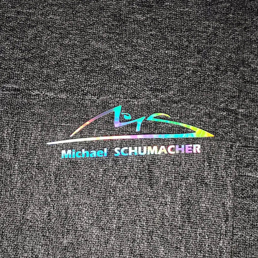 Pegatina Reflectante Michael Schumacher