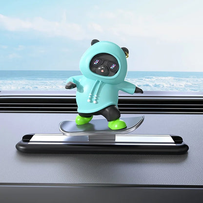 Skateboard Bear Car Ornament