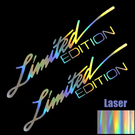 Limited Edition Car Sticker
