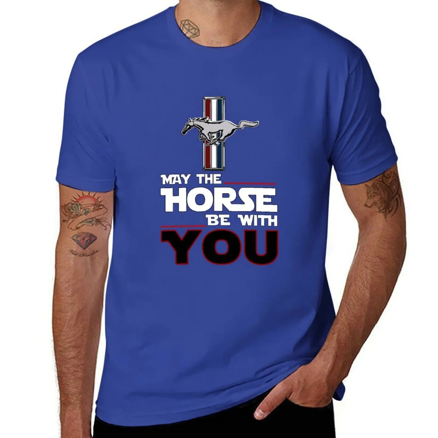 May the Horse Be with You Cotton Shirt