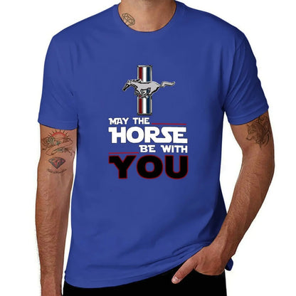 May the Horse Be with You Cotton Shirt
