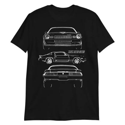 T-shirt da uomo in cotone Camaro