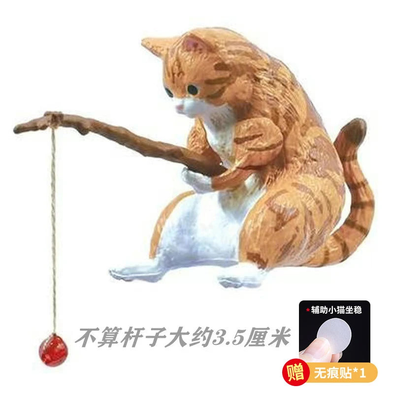 Fishing Cat Car Interior Decor 