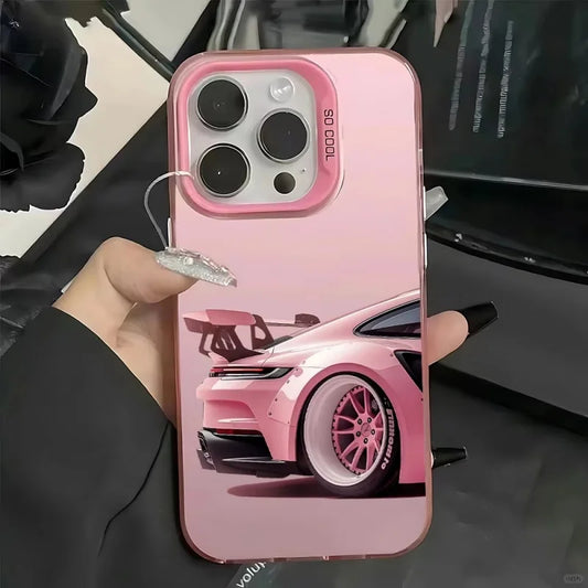 Custodia per iPhone con stampa auto 911