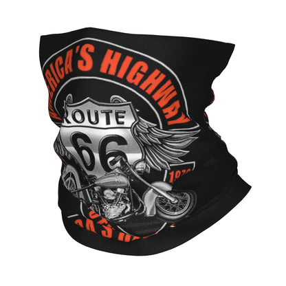 Cachecol com faixa para cabeça Route 66