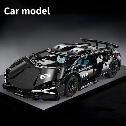 Remote Control Sports Car Building Set