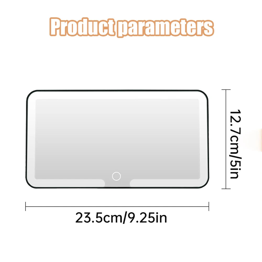 Car LED Makeup Mirror 