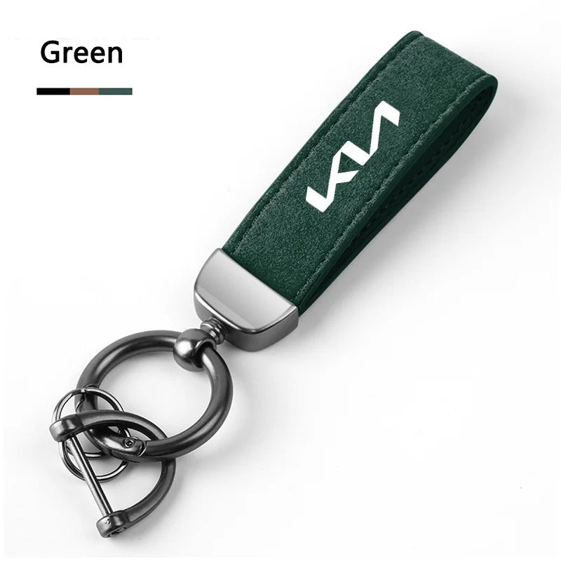 Porte-clés Premium en suède KN 