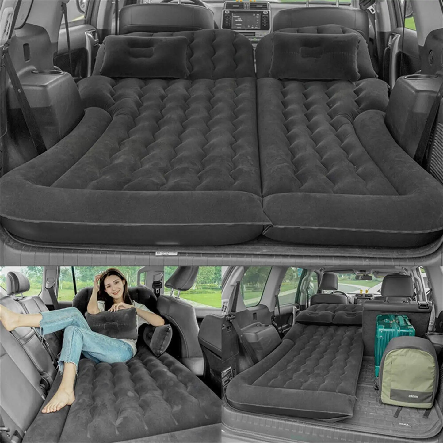 Inflatable Car Mattress Bed Truck