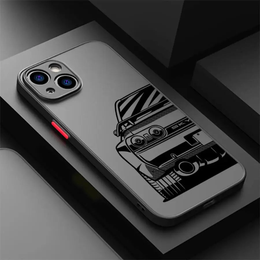 Sport Car Shockproof iPhone Case