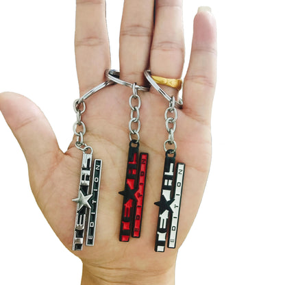 Texas Edition Metal Keychain
