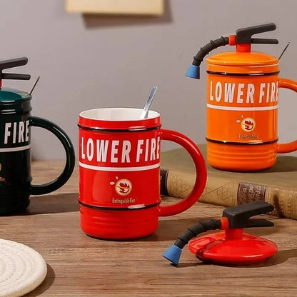 Fire Extinguisher Shape Mug 