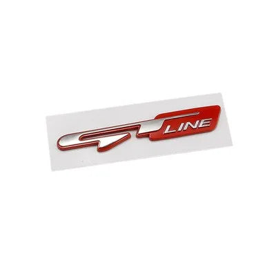 3D Car GT Line Badge