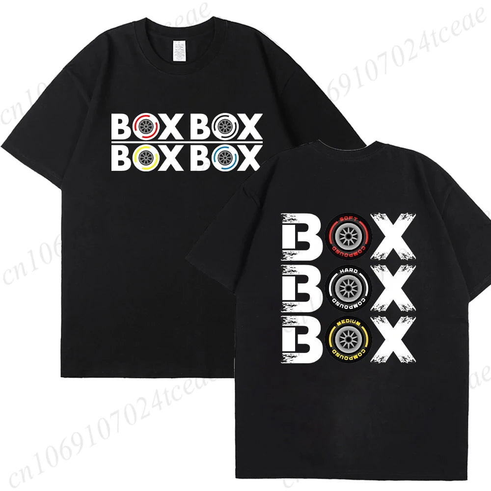 “Box Box Box” F1 Cotton Shirt