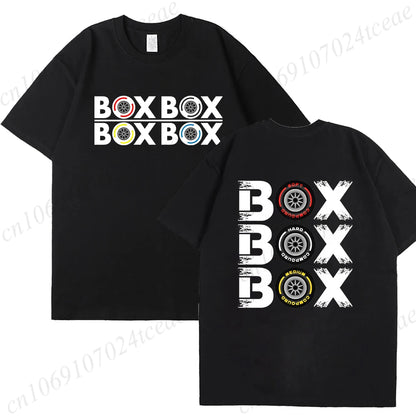 “Box Box Box” F1 Cotton Shirt