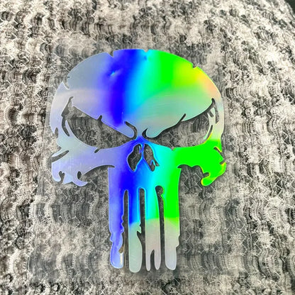 Punisher Skull Car Sticker
