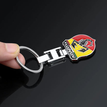 Abarth Metal Keychain 