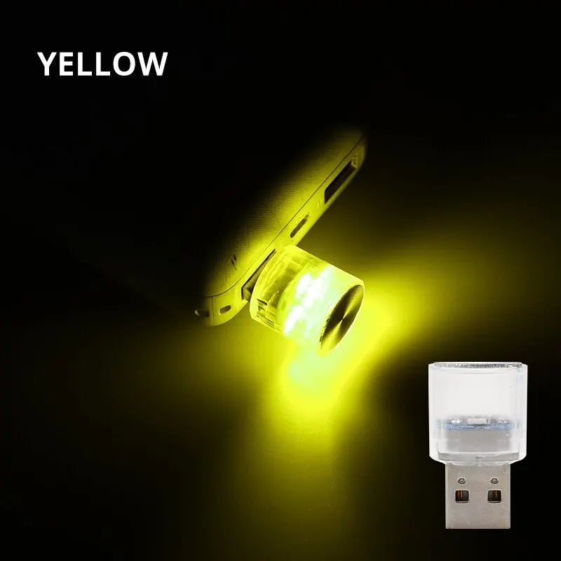 Car Mini USB LED Ambient
