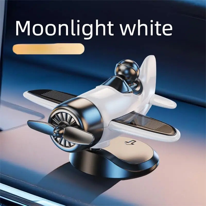 Rotating Airplane Car Dashboard Ornament
