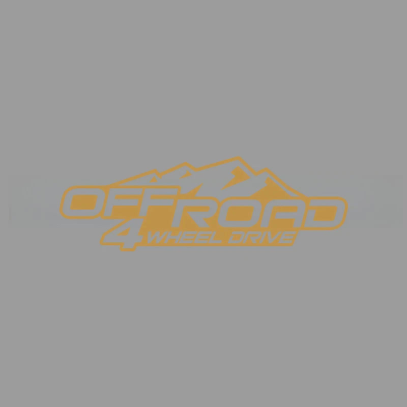Mountain Off-Road Four Wheel Stickers