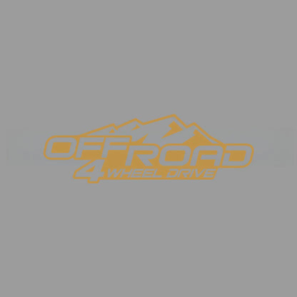 Mountain Off-Road Four Wheel Stickers