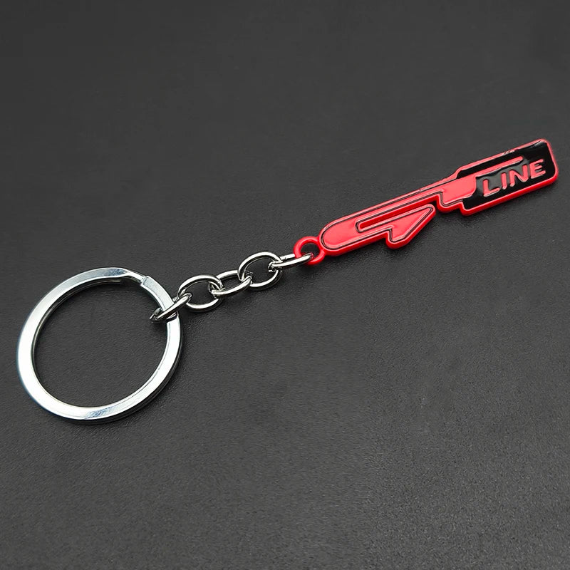 GT Line Metal Keychain 